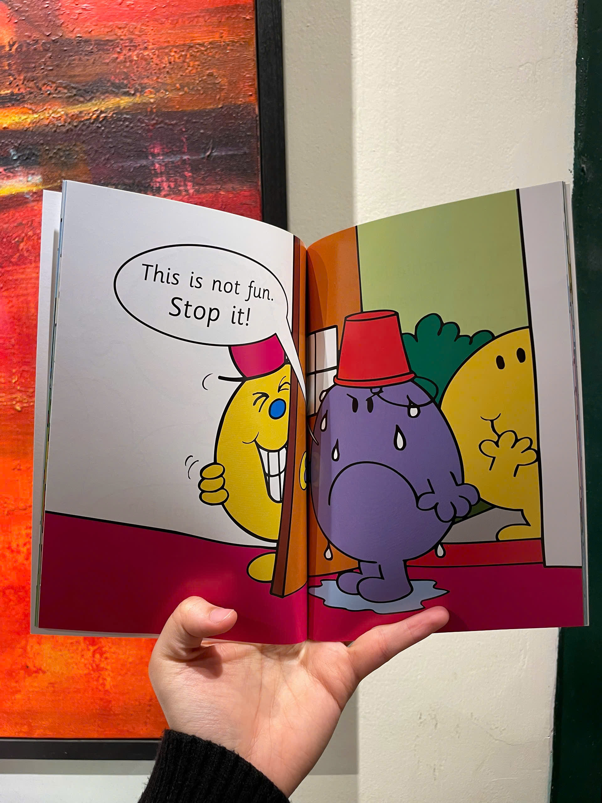 Mr Men: Happy Fun by Roger Hargreaves - Children Picture book in English - UK - Sách Ngoại Văn