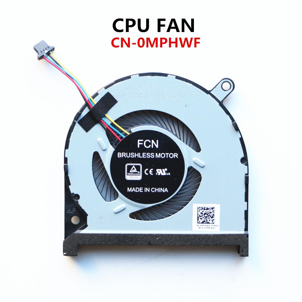 CN-0MPHWF CN-0861FC Cho DE , L.L INSPIRON Quạt Làm Mát CPU & GPU Máy Tính Xách Tay 7590 7591 P83F