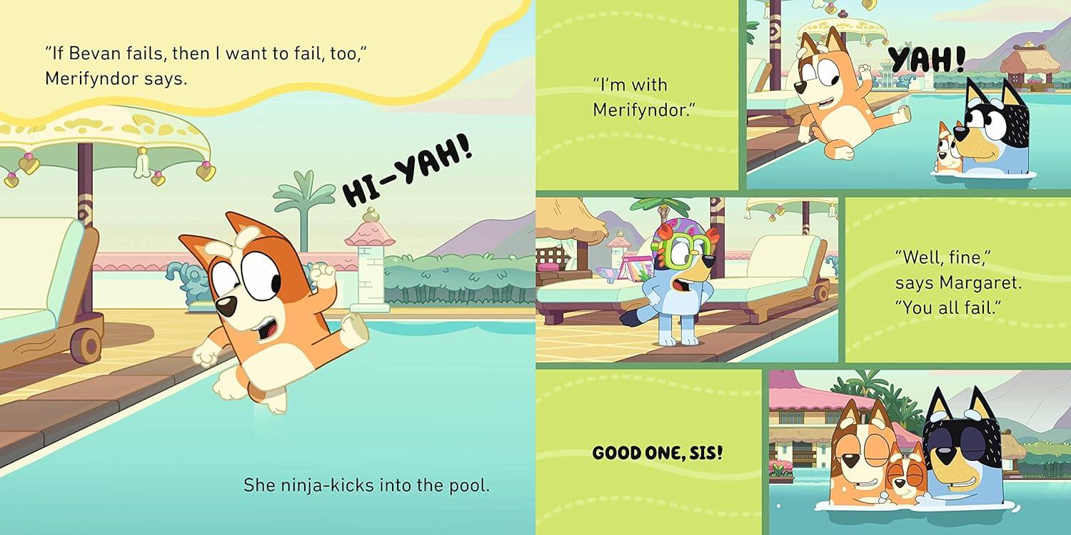 Sách ngoại văn: Bluey: Swim School (Ladybird)