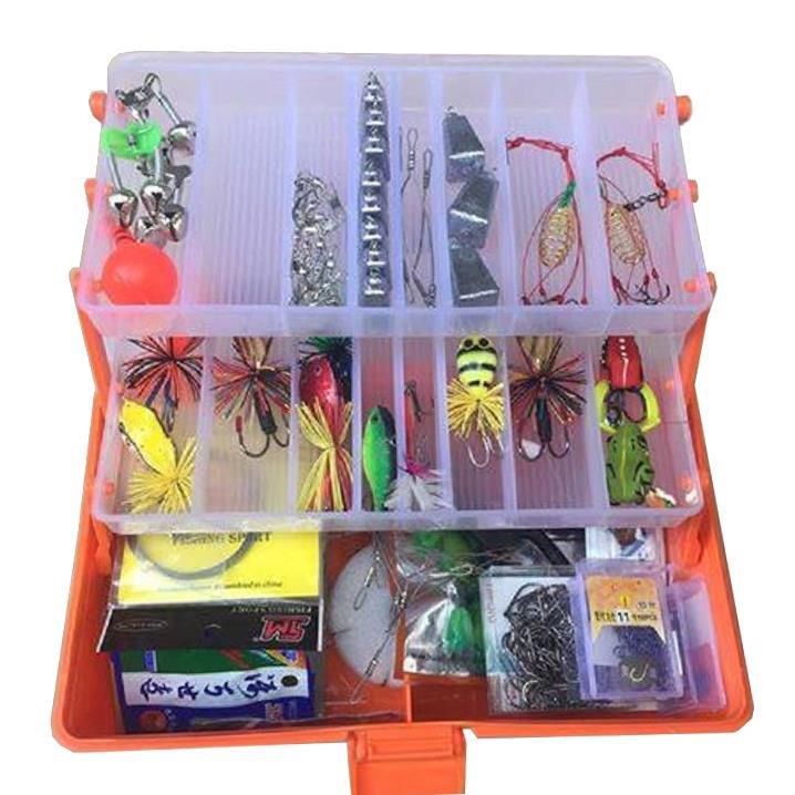 SALE- hộp nhựa đựng dụng cụ câu cá 1 ngăn và 2 ngăn Tashing, thùng đựng đồ nghề câu cá đa năng