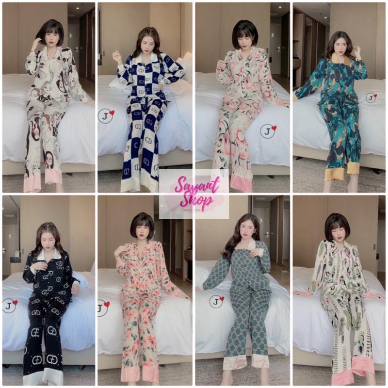 Pijama Nữ - Pijama Tay Dài Quần Dài Mango