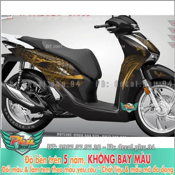 Tem rời SH 2020 Đen Trống đồng