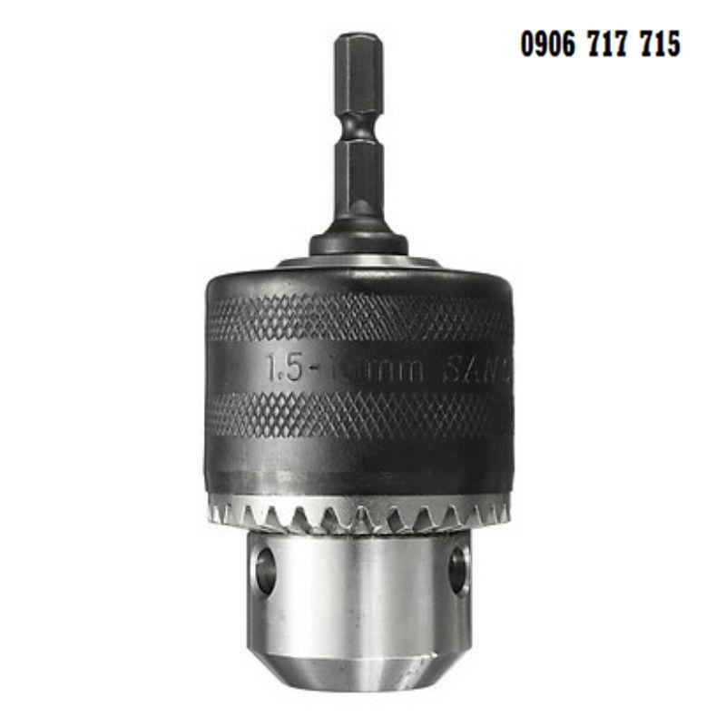 Đầu măng ranh máy khoan, đầu chuyển đổi máy bắn vít thành máy khoan đa năng 1.5mm-10mm loại tốt