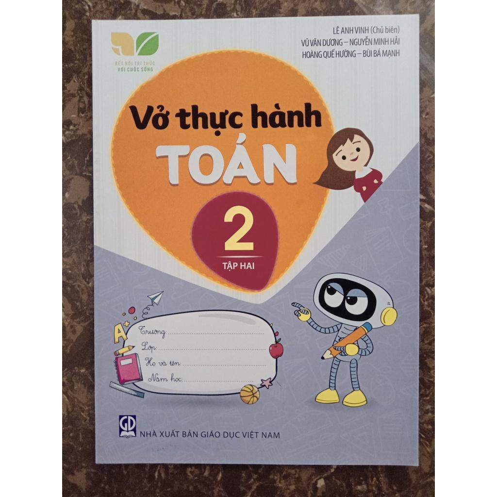 Sách - Combo Vở thực hành Toán 2 - Kết Nối Tri Thức Với Cuộc Sống