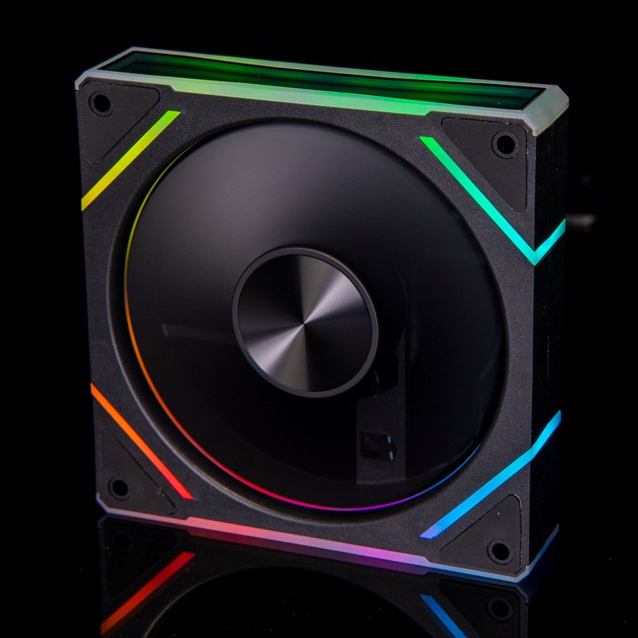 Quạt Tản Nhiệt Fan Case Leopard V1 ARGB Sync Main Đen/ Trắng – Hàng Chính Hãng