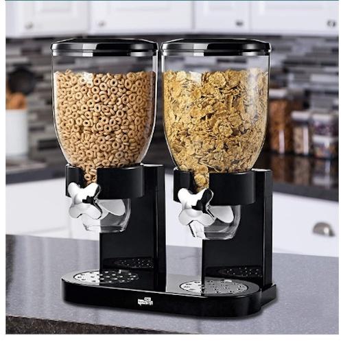 Bình 2 Ngăn Đựng Ngũ Cốc DualCereal Box Deluxe 7L Cao Cấp ️ FREESHIP ️