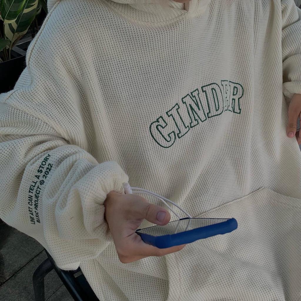 Áo Hoodie Cinder Unisex Limited , Áo Hoodie Nam Nữ Form Rộng - Local Brand