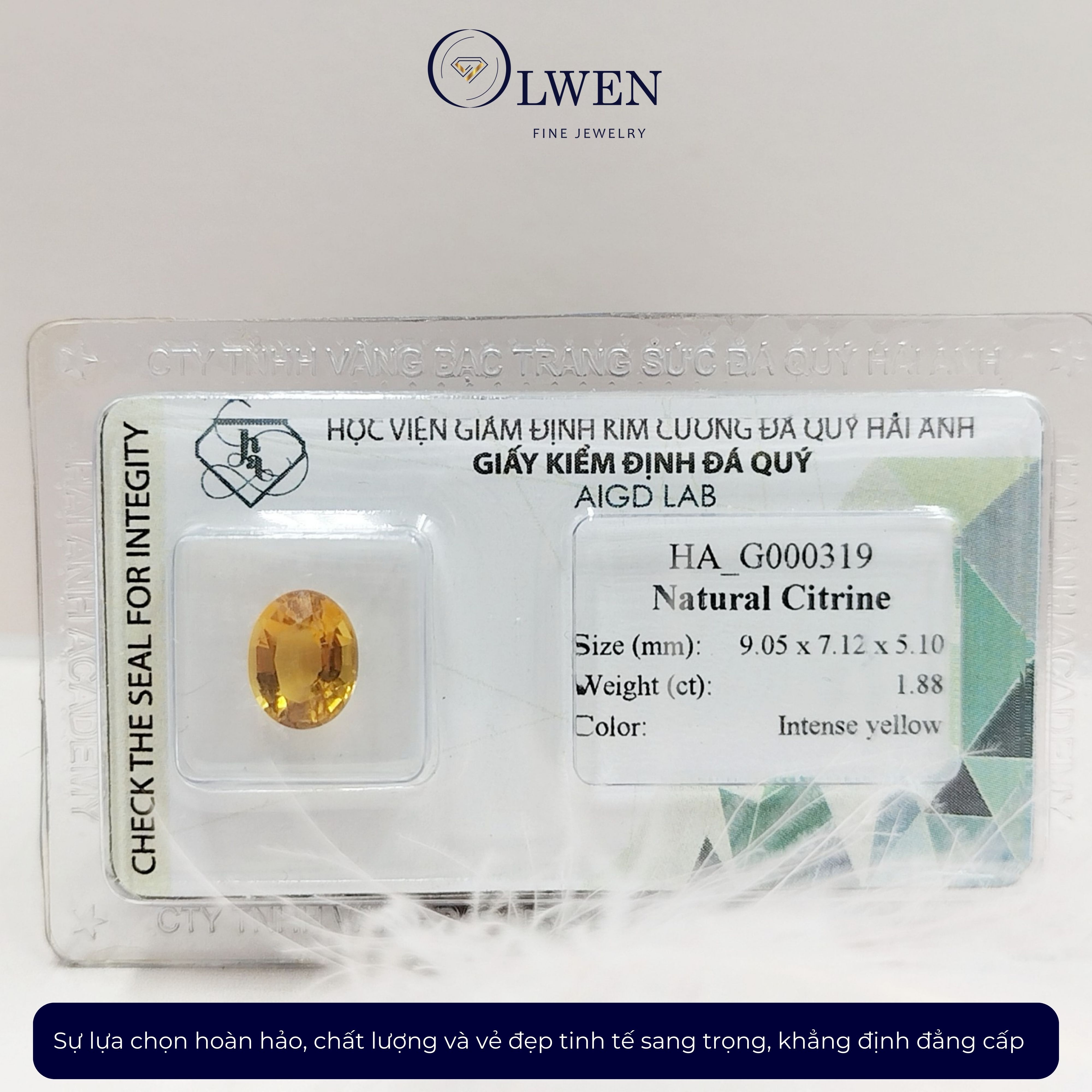 Viên đá thạch anh vàng thiên nhiên_HA-G000319