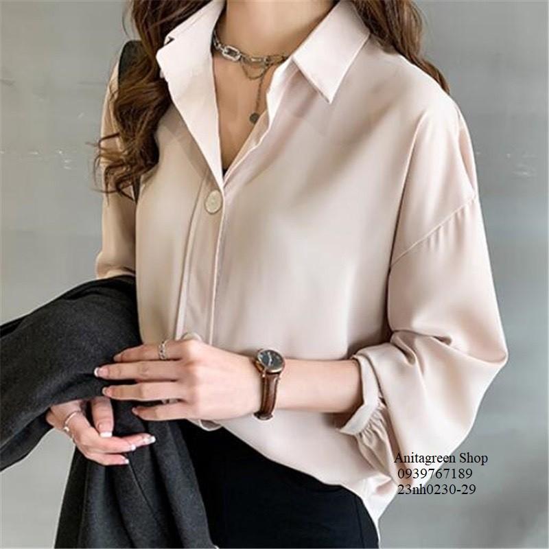 23nh0320-ÁO SƠ MI NỮ THỜI TRANG s-6xl