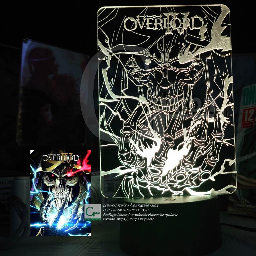 Đèn Ngủ Overlord Ainz Ooal Gown Type 01 AOVL0201 16 MÀU TÙY CHỈNH COMPASHOP