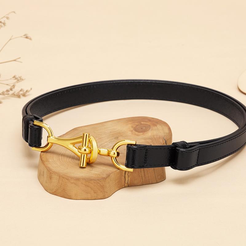 Cnoles Thiết Kế Đơn Giản Đồng Bằng Da Bò Thật Thắt Lưng Nữ Dây Thắt Lưng Thời Trang Jean Quần Váy Dây Thắt Lưng Da Dây Lưng