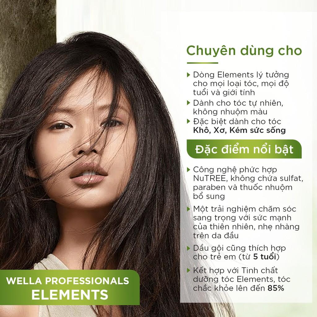 Dầu Xả Wella Elements Phục Hồi Độ Ẩm, Bảo Vệ Và Nuôi Dưỡng Sợi Tóc Cao Cấp Lightweight Renewing Conditioner