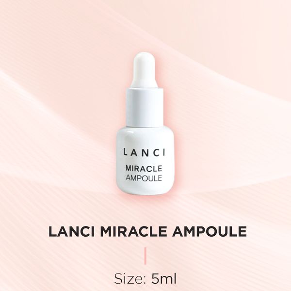 Serum Ampoule Lanci dưỡng trắng da chống lão hoá, giảm nếp nhăn, phục hồi tái tạo da - 50ml