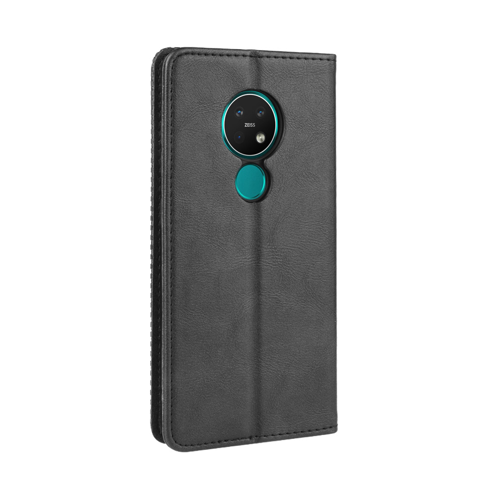 Bao da dạng ví, nam châm dành cho Nokia 7.2 Luxury Leather Case - Hàng nhập khẩu