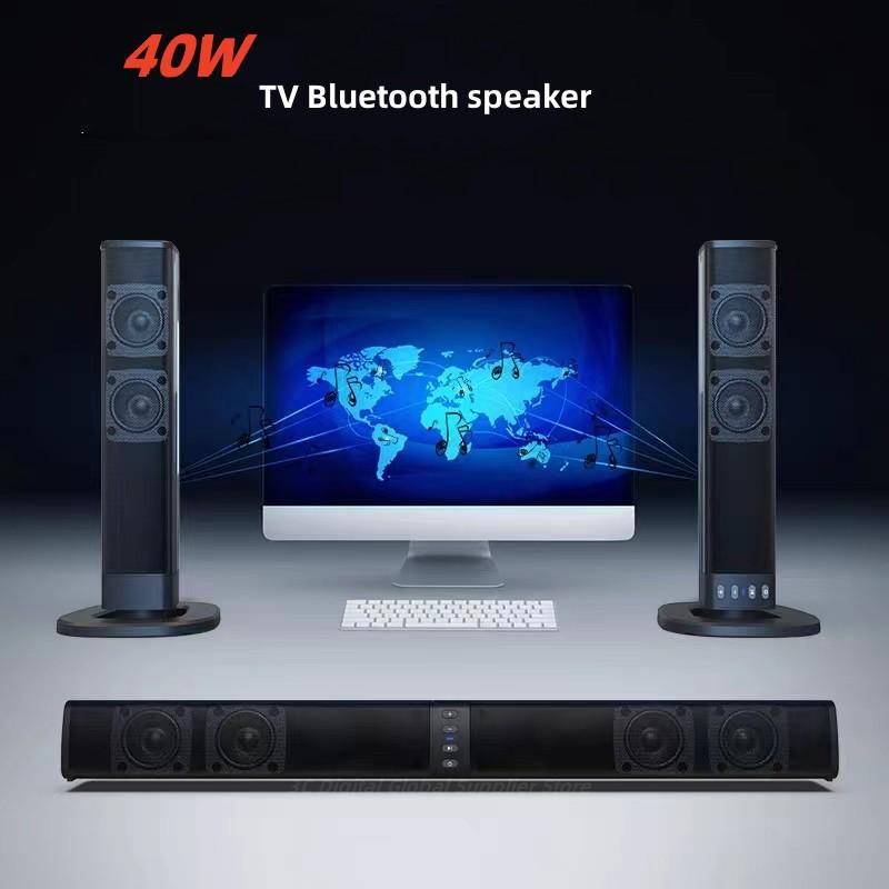 BS-36 40WTV Soundbar không dây loa bluetooth home đa chức năng bluetooth stereo stereo echo wall cho pc tv màu sắc: màu đen