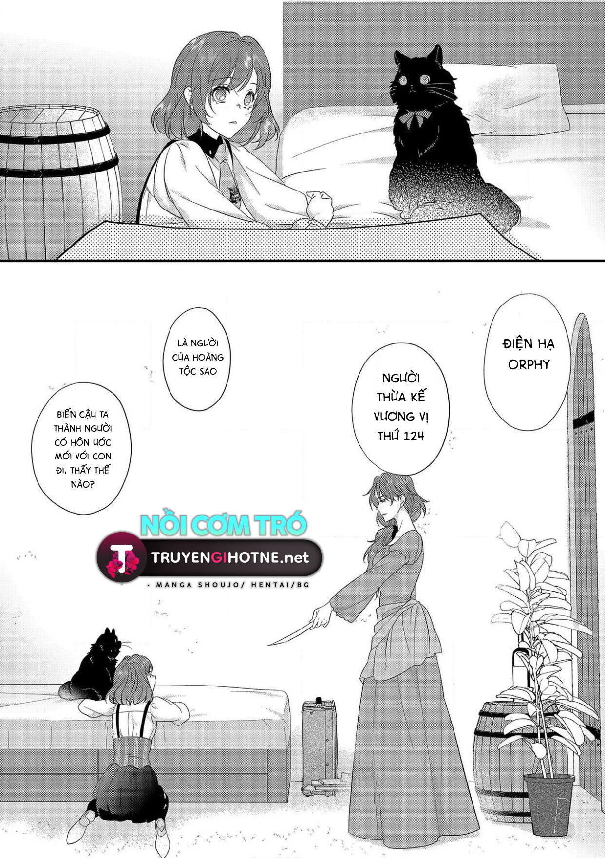 cô gái trinh trắng và quái thú chapter 1.2 8