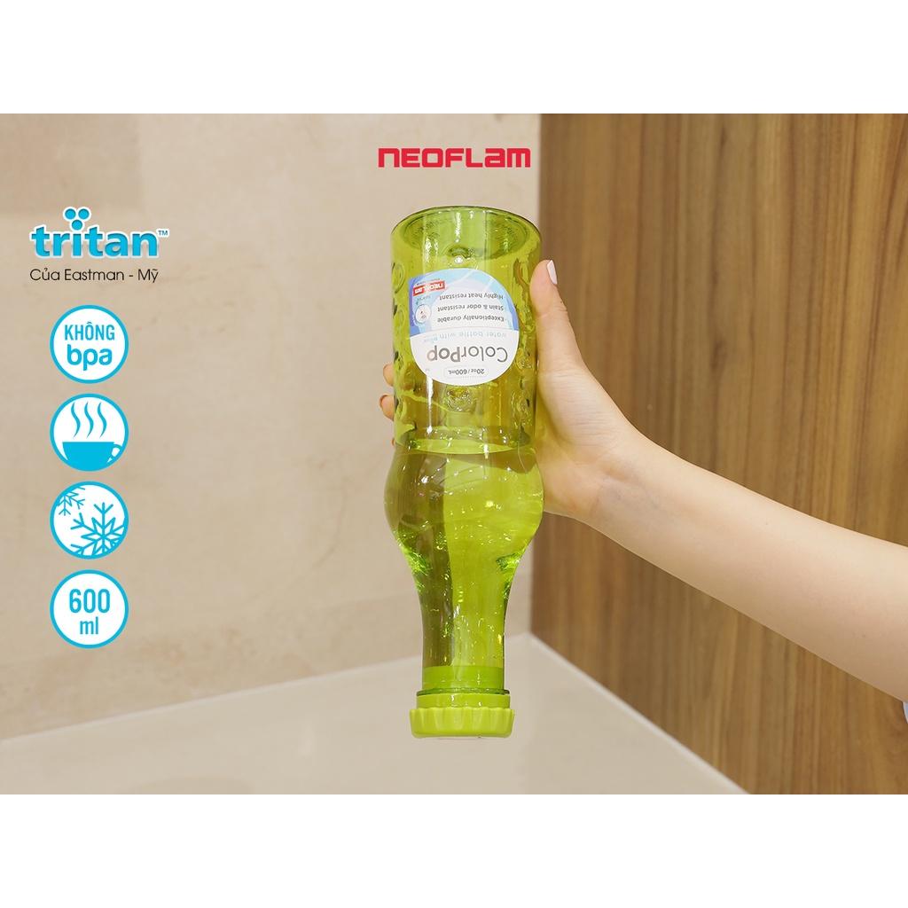 IMat-Chai nước Color-Pop 600ml, nhựa tritan an toàn