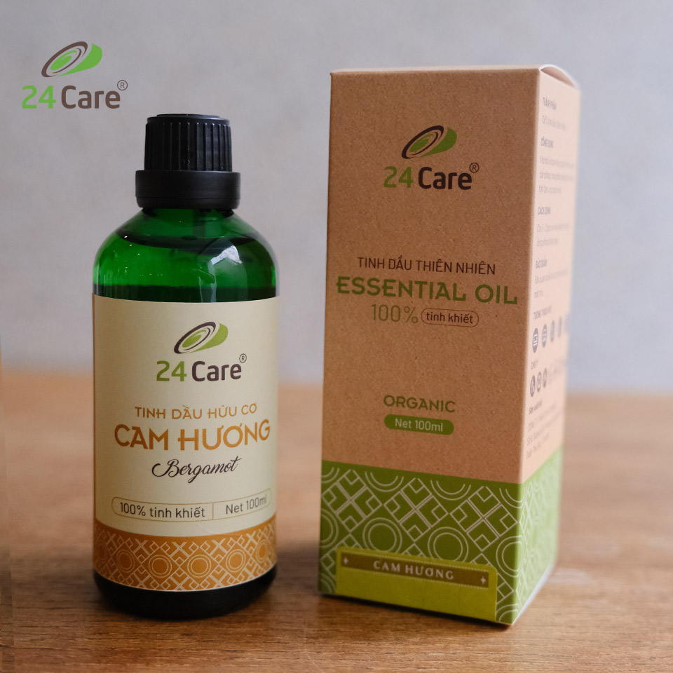 Tinh dầu Cam Hương 24Care 10ML - Chiết xuất thiên nhiên, mùi hương ngọt dịu, giảm căng thẳng, cho giấc ngủ ngon.