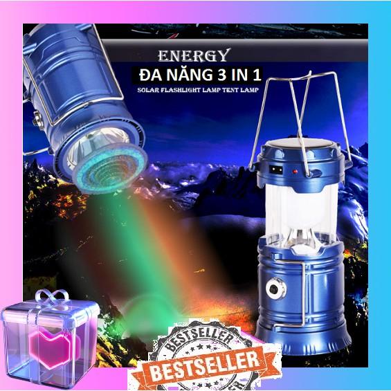 ĐÈN PIN SẠC ĐIỆN 5800 ĐA NĂNG 2 IN 1 RÂT TIỆN DỤNG - đèn pin siêu sáng - đèn pin mini - den pin cam tay - đèn bão - đèn cắm trại dã ngoại