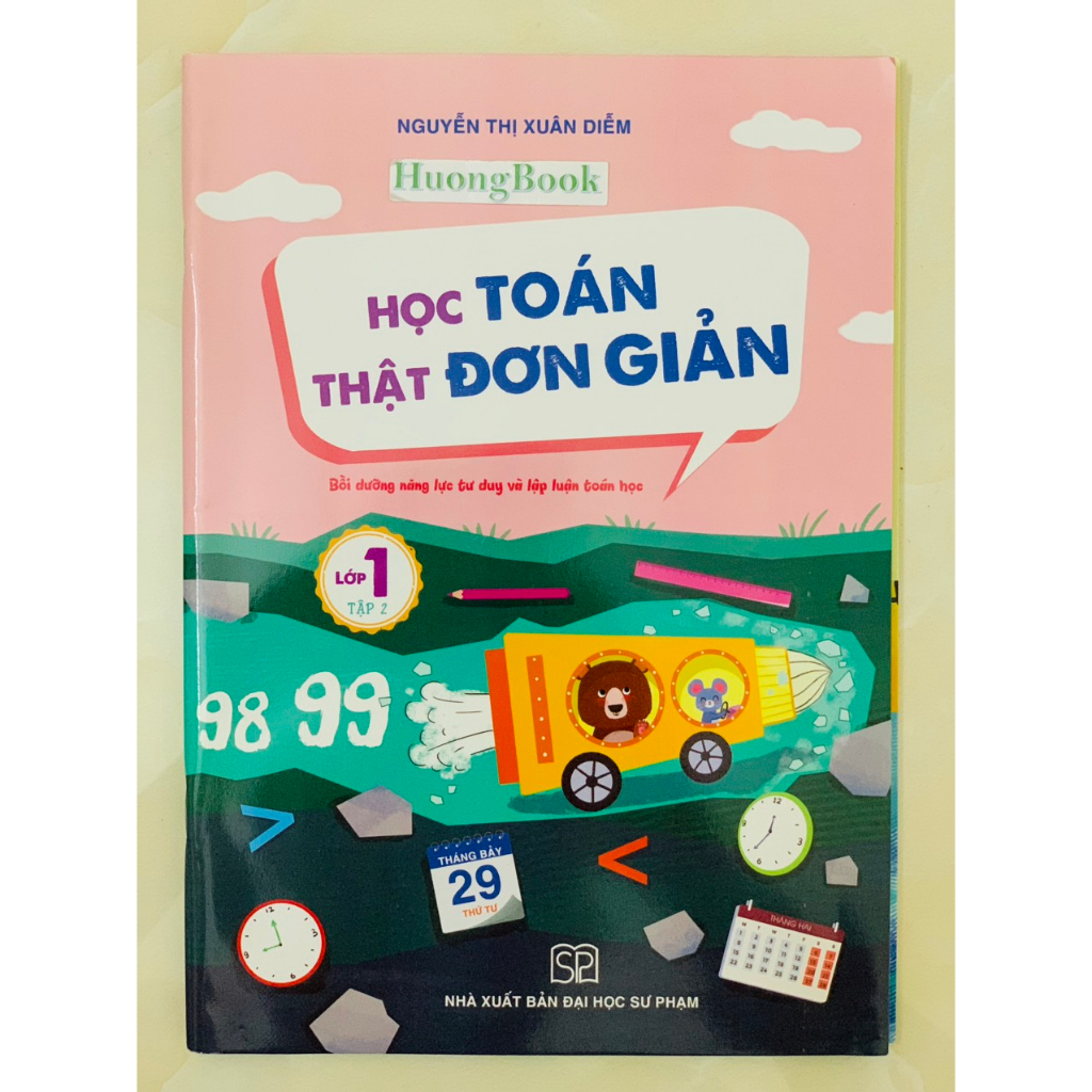 Sách - Combo Học toán thật đơn giản lớp 1+2