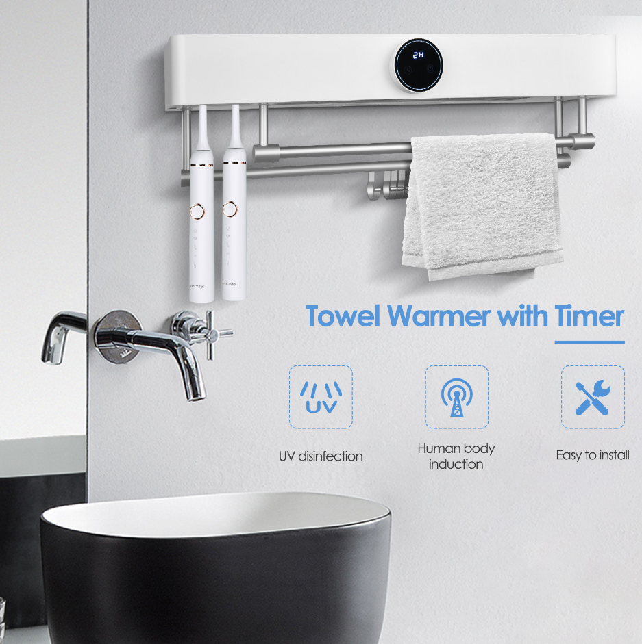 Giá Treo Khăn Thông Minh HL-HiEnd Towel Diệt Khuẩn UV