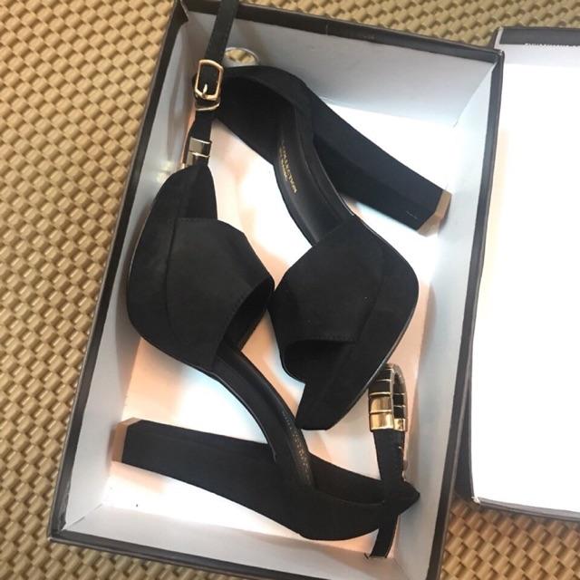 Sandal cao gót đế đúp