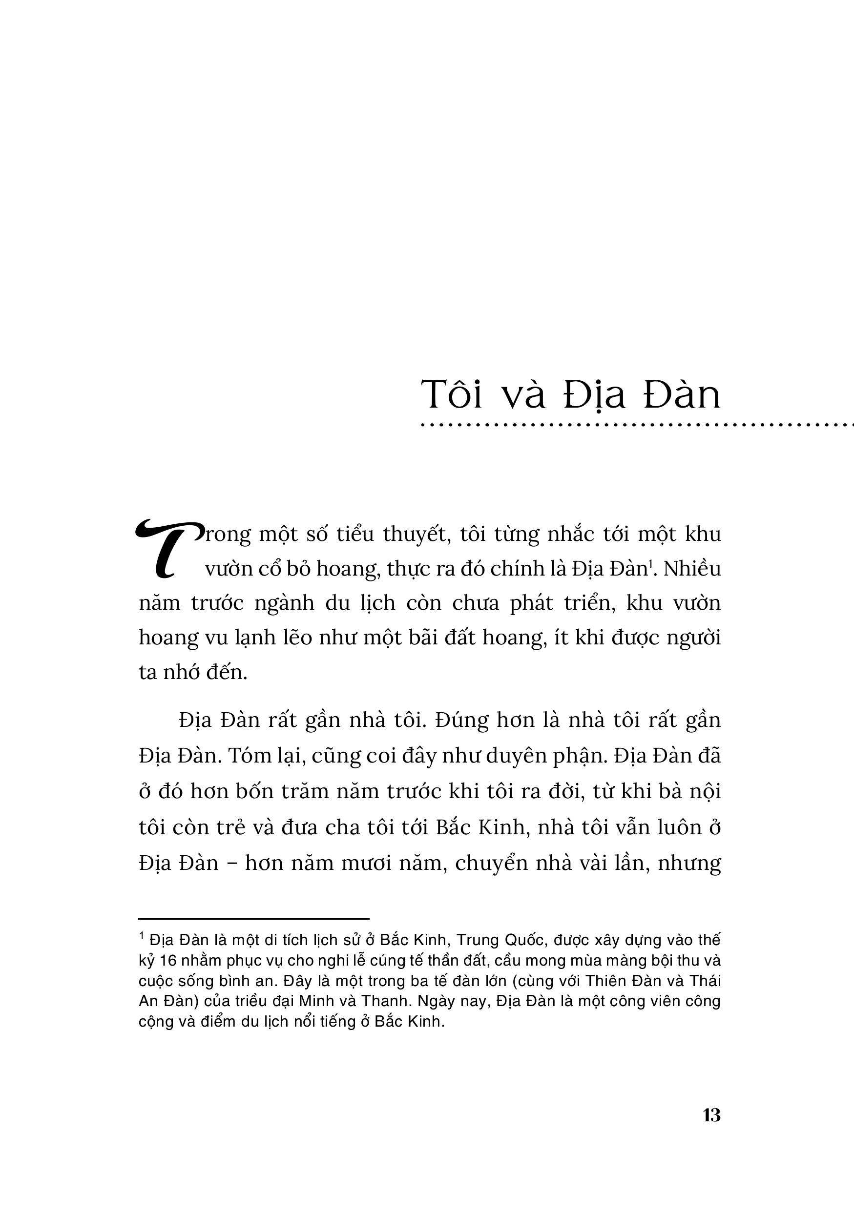 Sách - Tôi Và Địa Đàn - Sử Thiết Sinh - NXB Văn Học - Tiên Phong Books