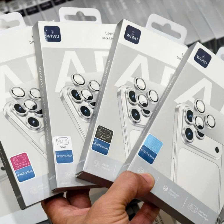 Dán Bảo Vệ Cụm Lens PVD 3D &amp; Lens AR Cho iPhone 18 Pro Max - Chống Va Đập - Chống Phản Quang - Hàng Nhập Khẩu