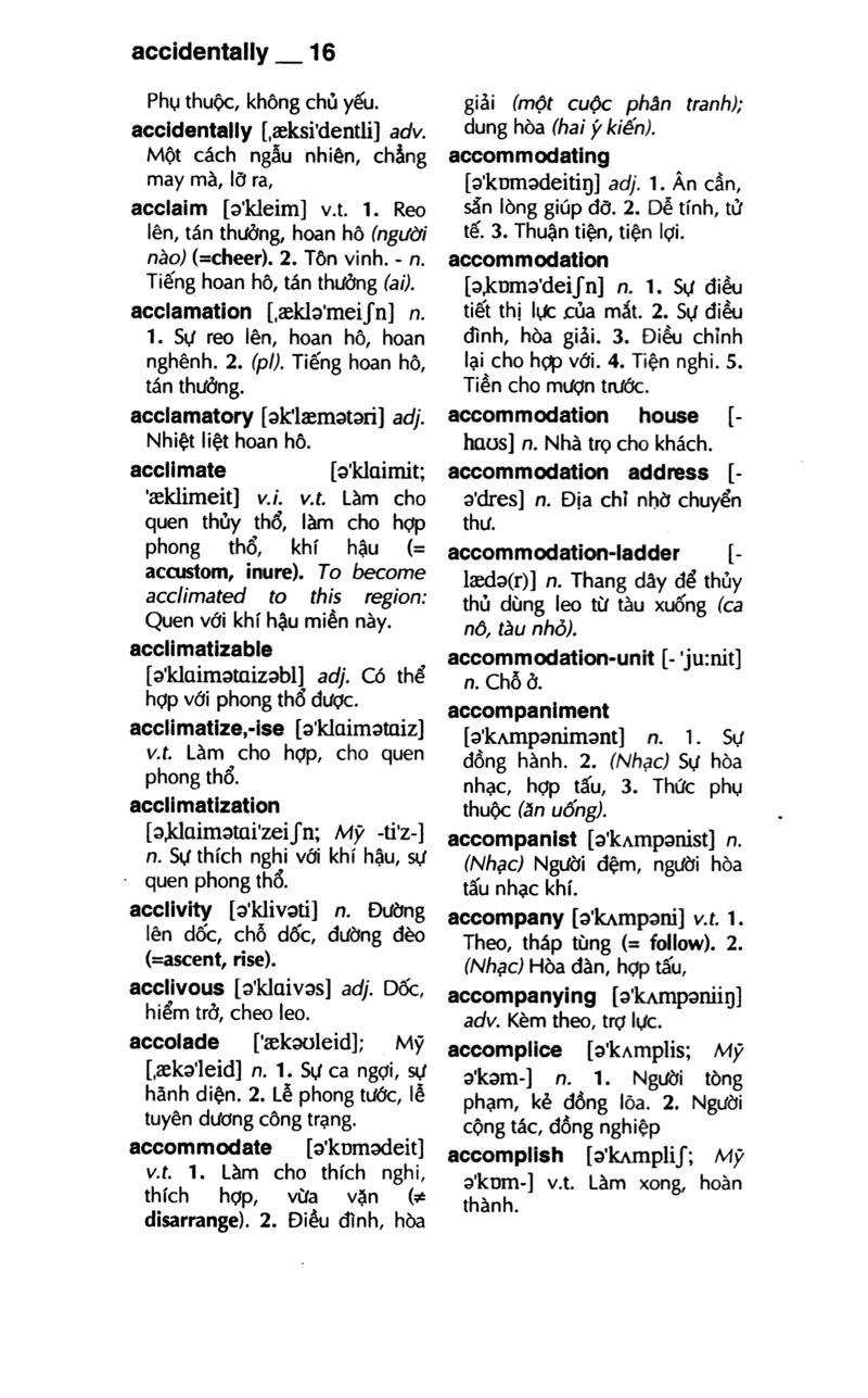 Từ Điển Anh - Việt 340.000 Mục Từ Và Định Nghĩa (Tái Bản 2022) (Bìa Cứng)