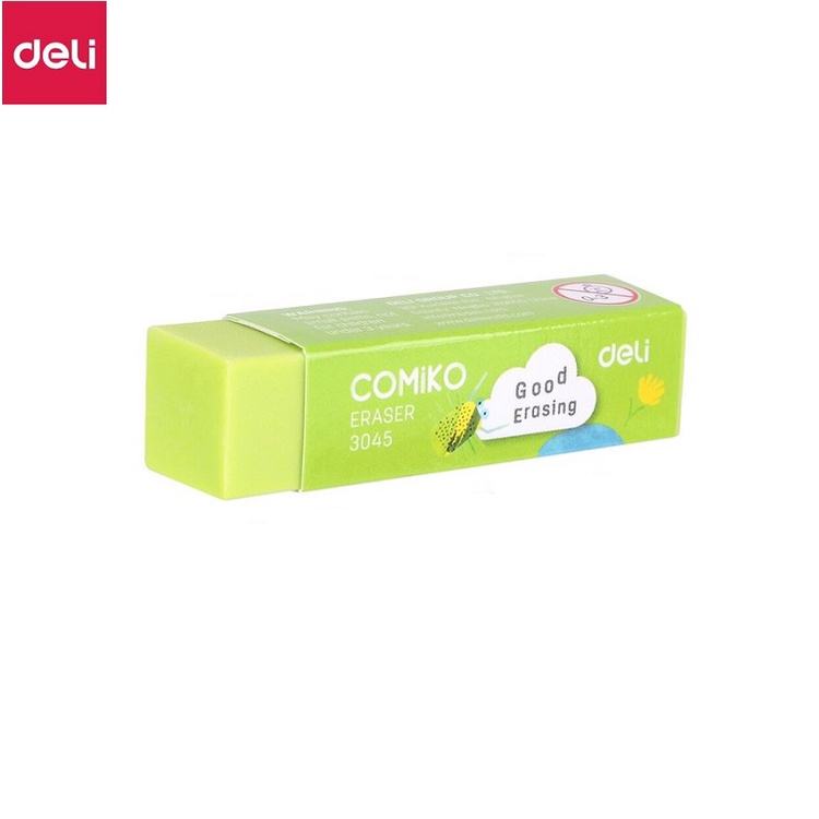 Gôm tẩy màu 4B Deli 3045 màu xanh lá