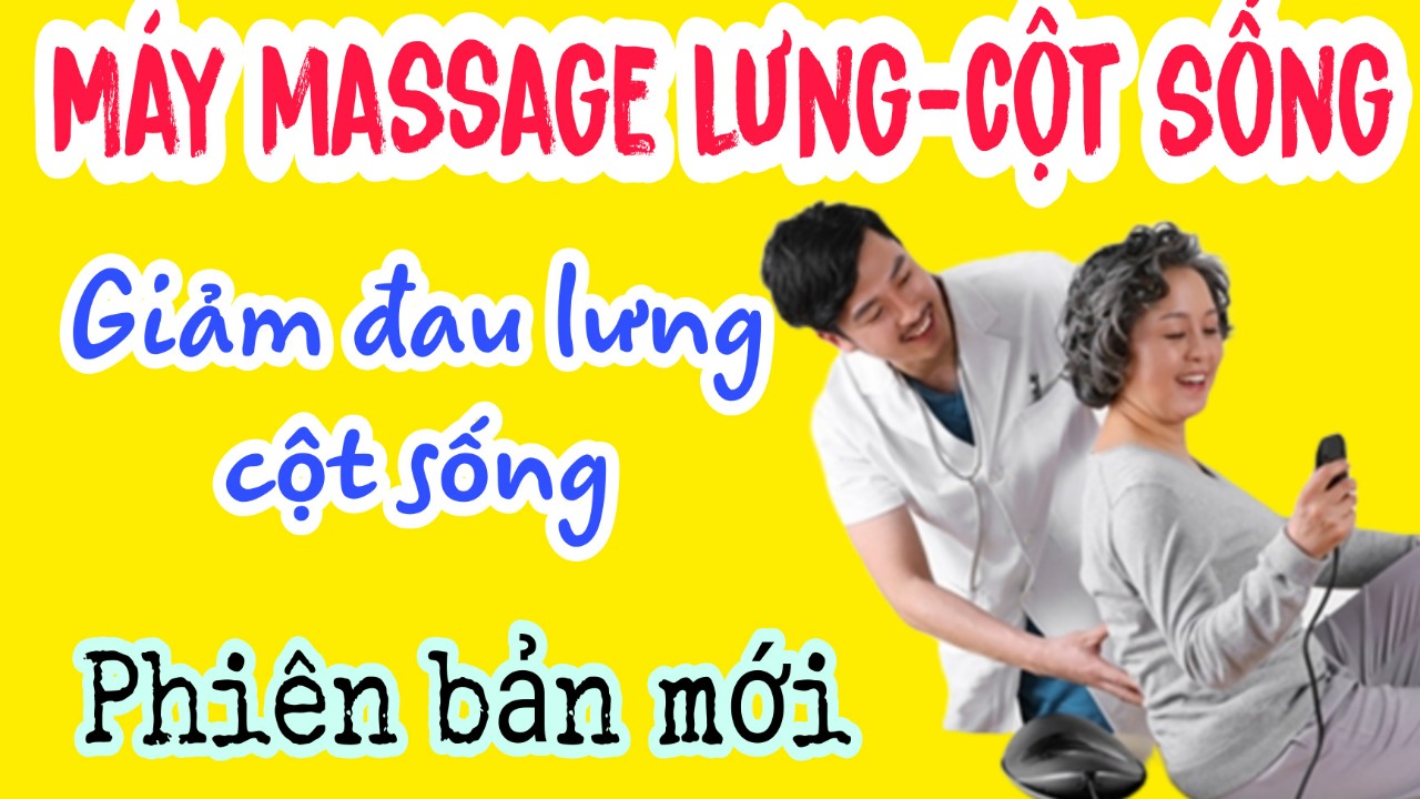 Máy Massage Lưng - Cột Sống V621 Hỗ trợ giảm đau lưng, cột sống