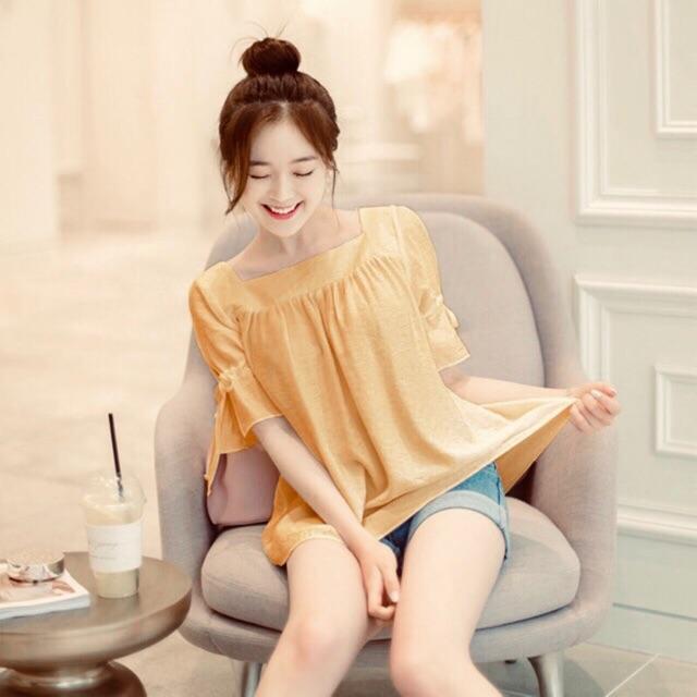 Áo Kiểu Tay Cách Điệu Xinh Đẹp