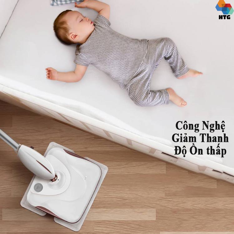 Máy lau nhà cầm tay không dây Sawadaki X3 công nghệ trợ lực rung lau tần số 900 lần/phút làm sạch sâu, điều khiển phun xịt nước sạch dung tích 150ml, hàng chính hãng