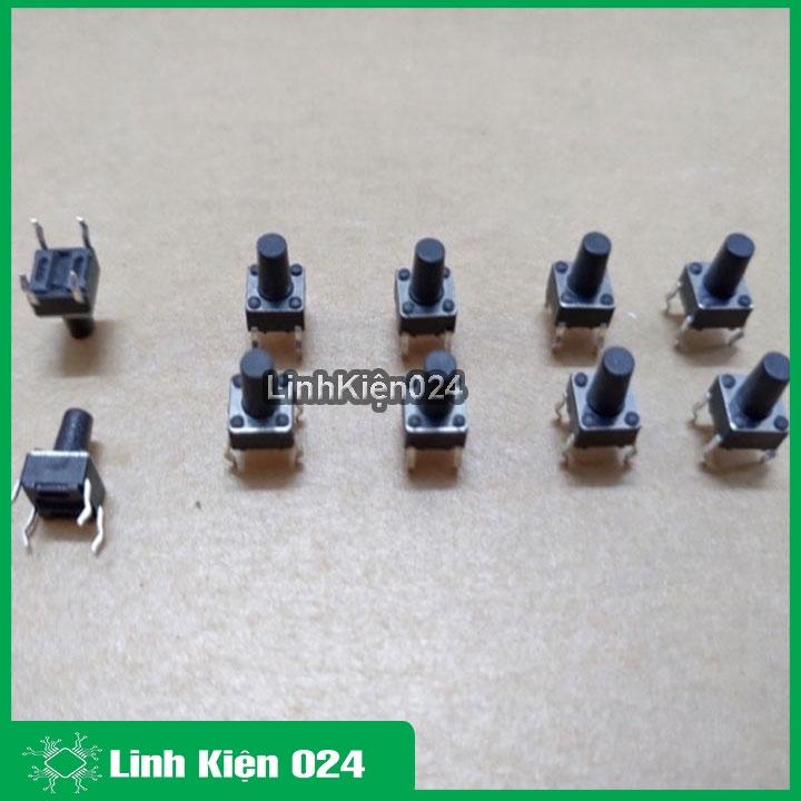 Nút Nhấn 4 Chân 6x6x16mm