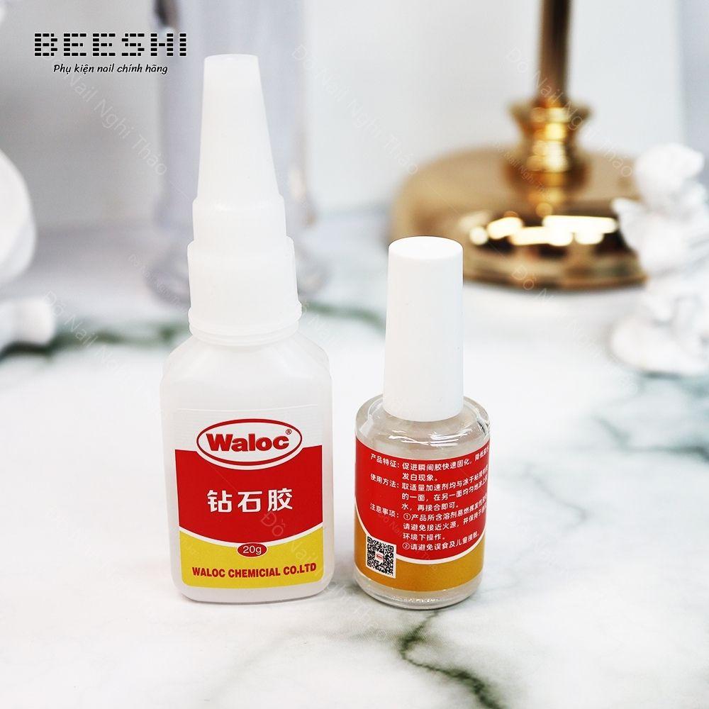 keo waloc keo gắn móng úp đính đá cực chắc chắn- Beeshi shop nail