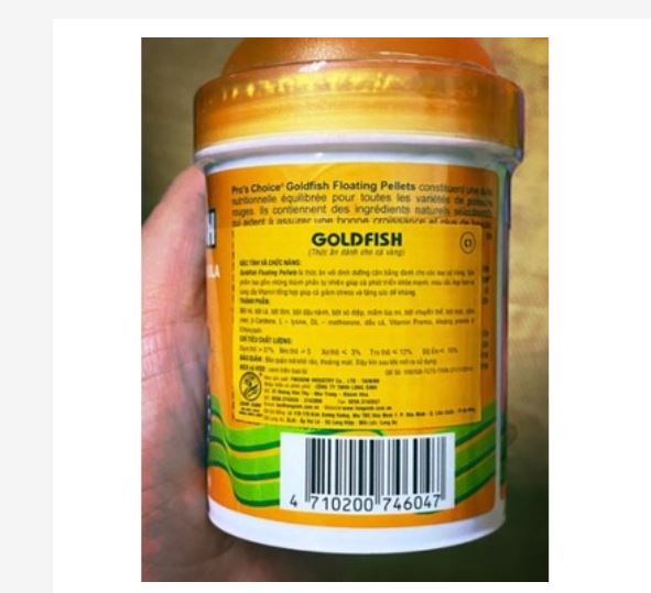 Hình ảnh Goldfish Pro's choice - Thức ăn cho cá vàng