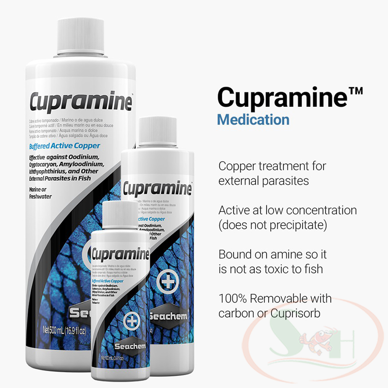 Khắc Phục Ký Sinh Trùng Seachem Cupramine