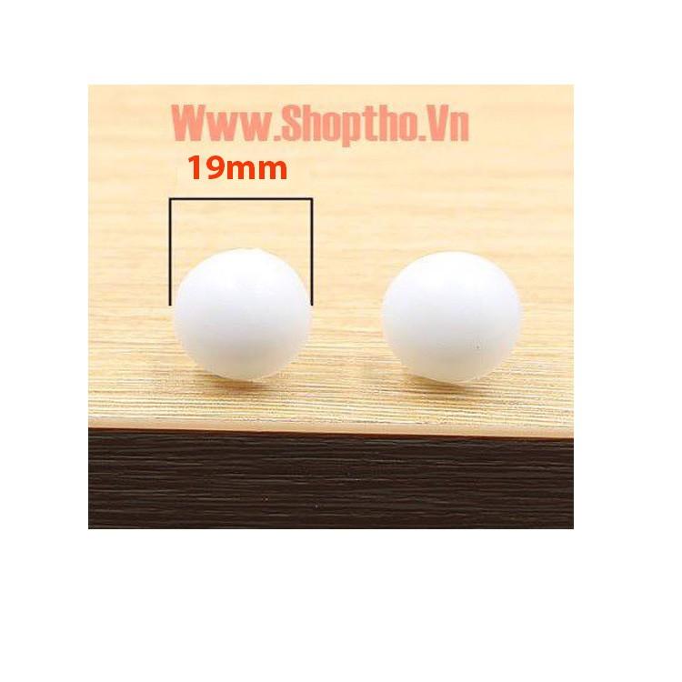 Đinh mũ nhựa đóng chân tủ KT: 19x7x15mm ( 100 cái)