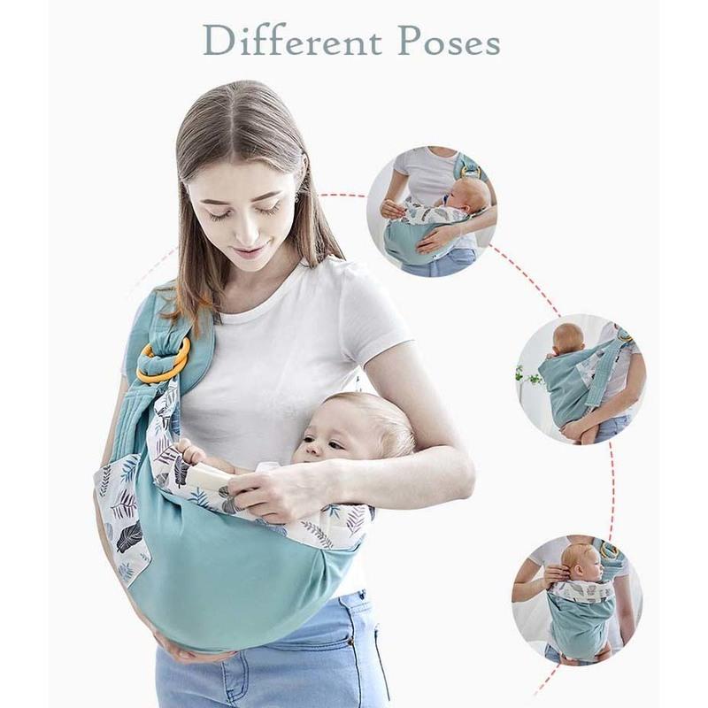 0-36M Bé Sơ Sinh Bọc Tàu Sân Bay Sling Có Thể Điều Chỉnh Cho Trẻ Sơ Sinh Thoải Mái Điều Dưỡng Da Mềm Mại Thoáng Khí Cho Con Bú Tàu Sân Bay Kangaroo