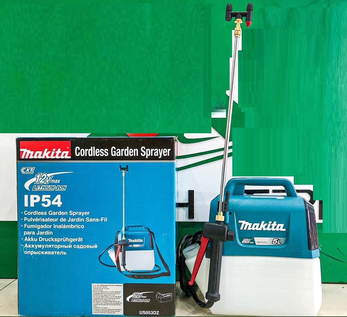 MÁY PHUN THUỐC DÙNG PIN 12V MAKITA US053DZ - HÀNG CHÍNH HÃNG