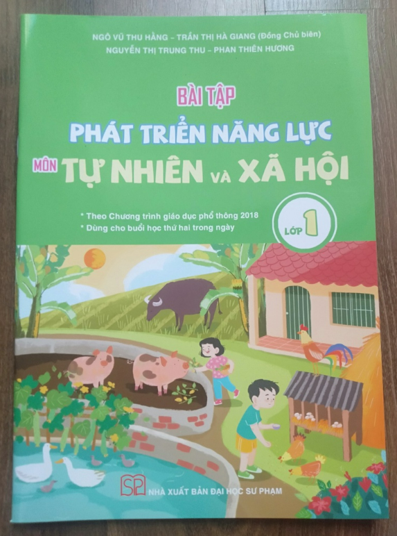 Sách - Bài tập phát triển năng lực môn tự nhiên và xã hội lớp 1