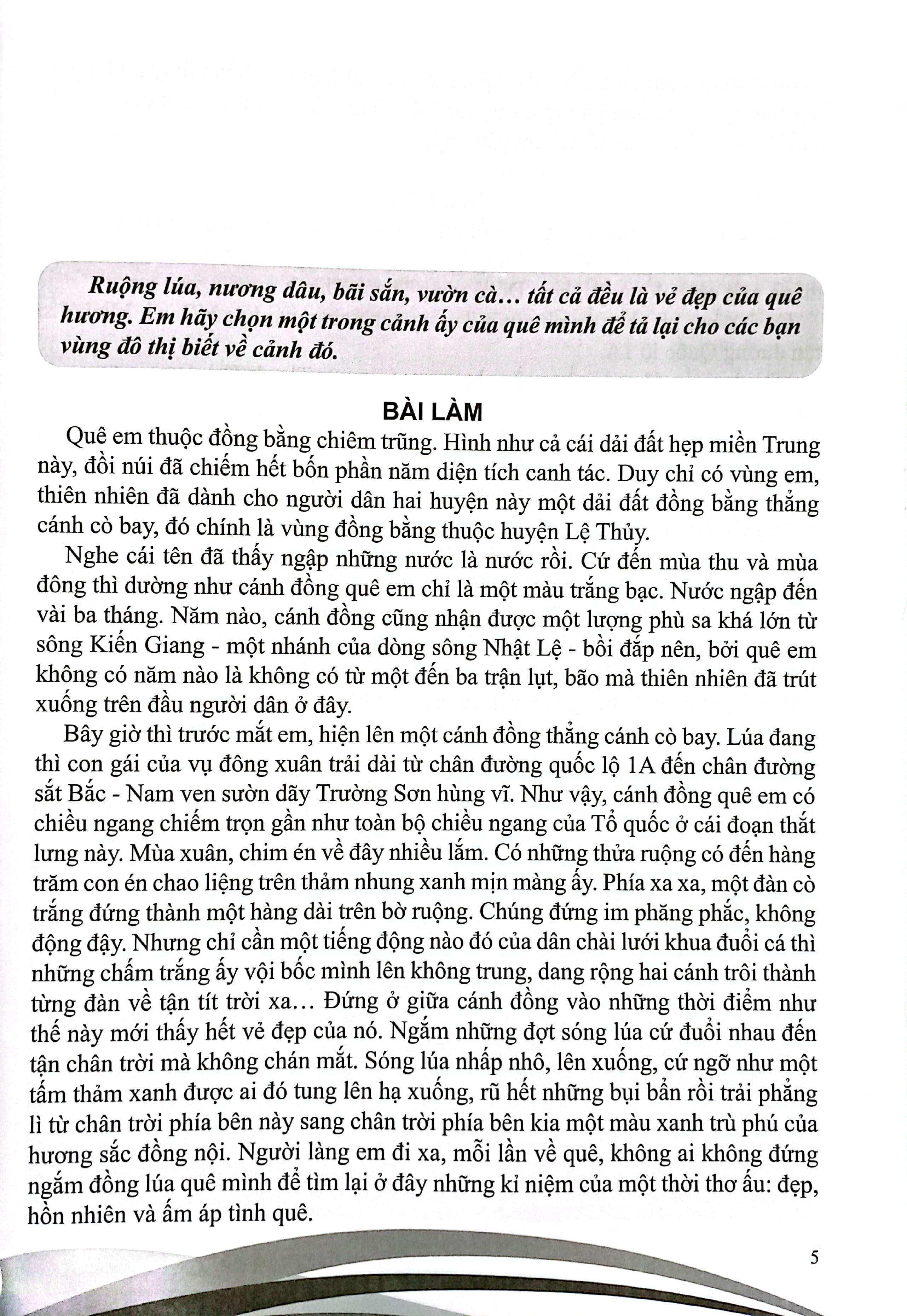 Tuyển Chọn Những Bài Văn Hay 5 (Theo Chương Trình Giáo Dục Phổ Thông Mới - Dùng Chung Cho Các Bộ Sách Giáo Khoa Hiện Hành)