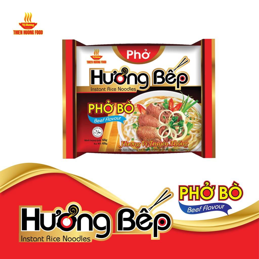 Thùng 30 gói Phở Bò Hương Bếp 65g/gói