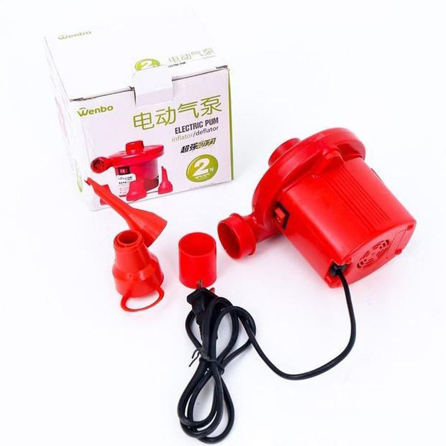 Bơm Hơi Điện Mini 2 Chiều (Giao Màu Ngẫu Nhiên) - Giao Hàng Toàn Quốc