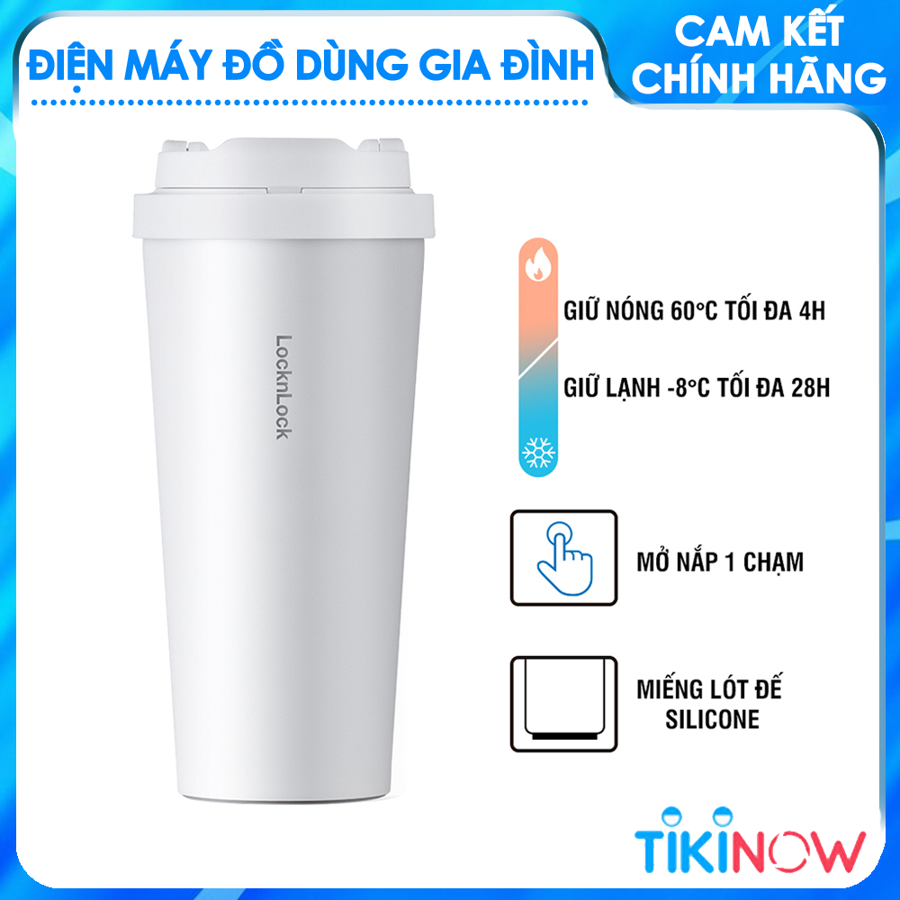 Bình Giữ Nhiệt Lock&Lock Energetic One-Touch Tumbler LHC3249 - 550ML