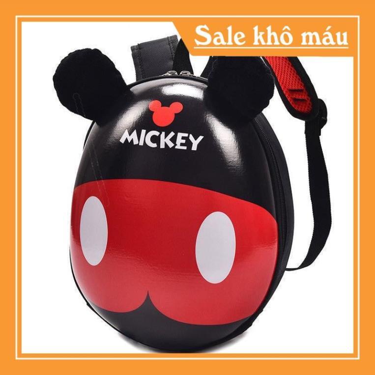 { chuyên sỉ } Balo Trứng Cho Bé Hình Chuột MicKey, Công Chúa Siêu Xinh Cho Các Bé Gái Mầm Non