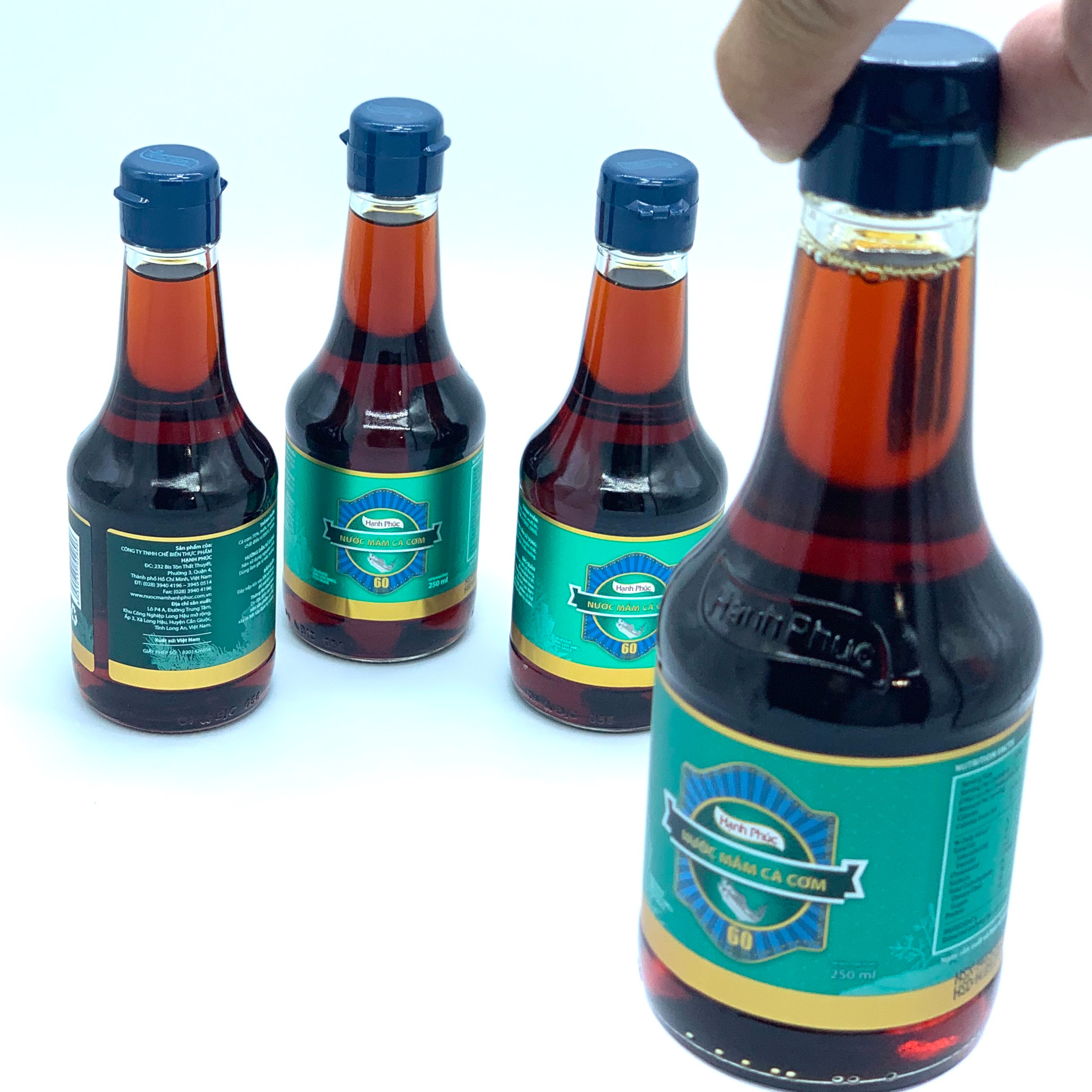 Combo 4 Chai Nước mắm Hạnh Phúc Chai 250ml