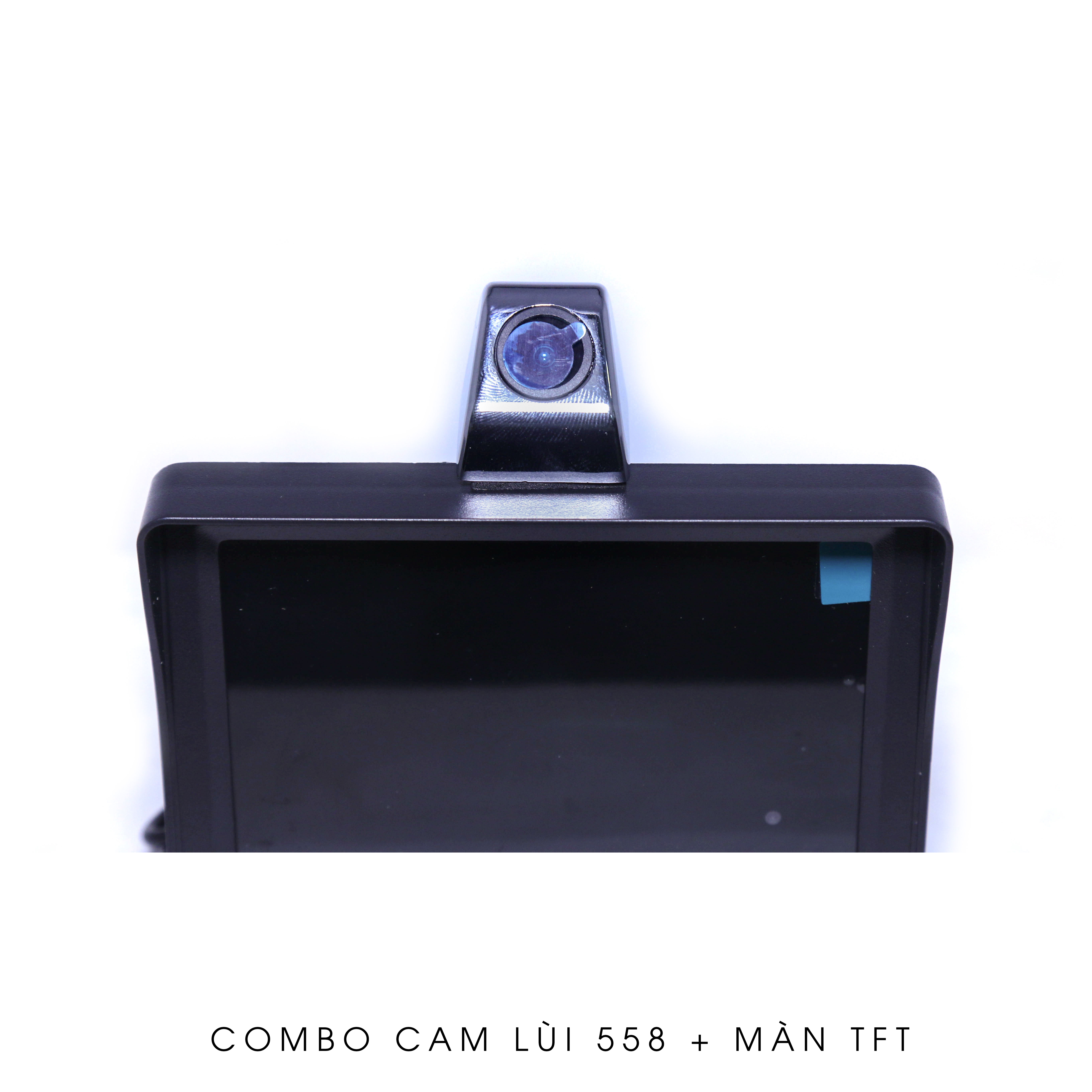 Combo cam lùi 558 và màn hình taplo TFT