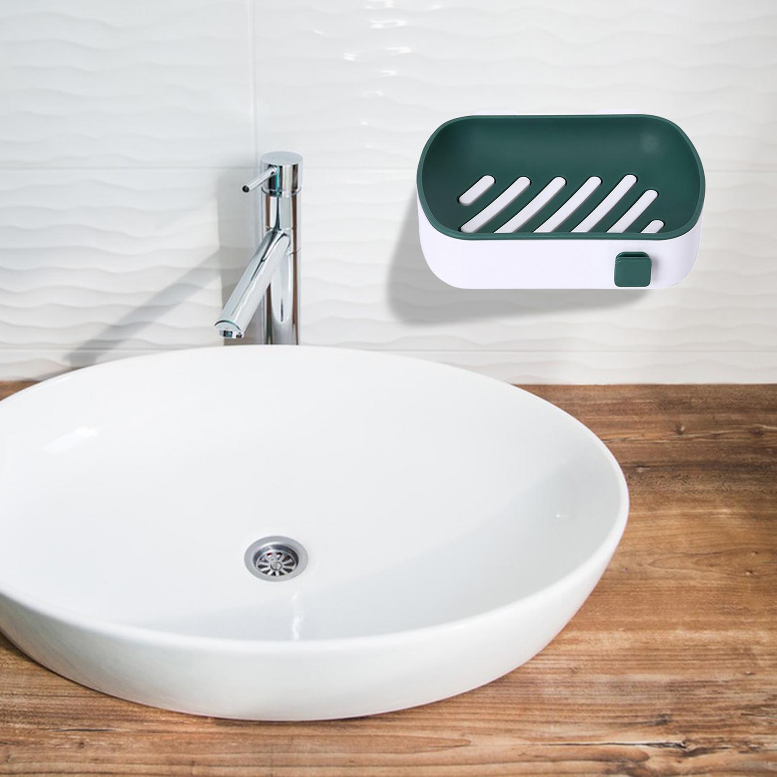 Soap Dish with Drain Soap Holder Case Detachable Soap Holder for Bath Tub