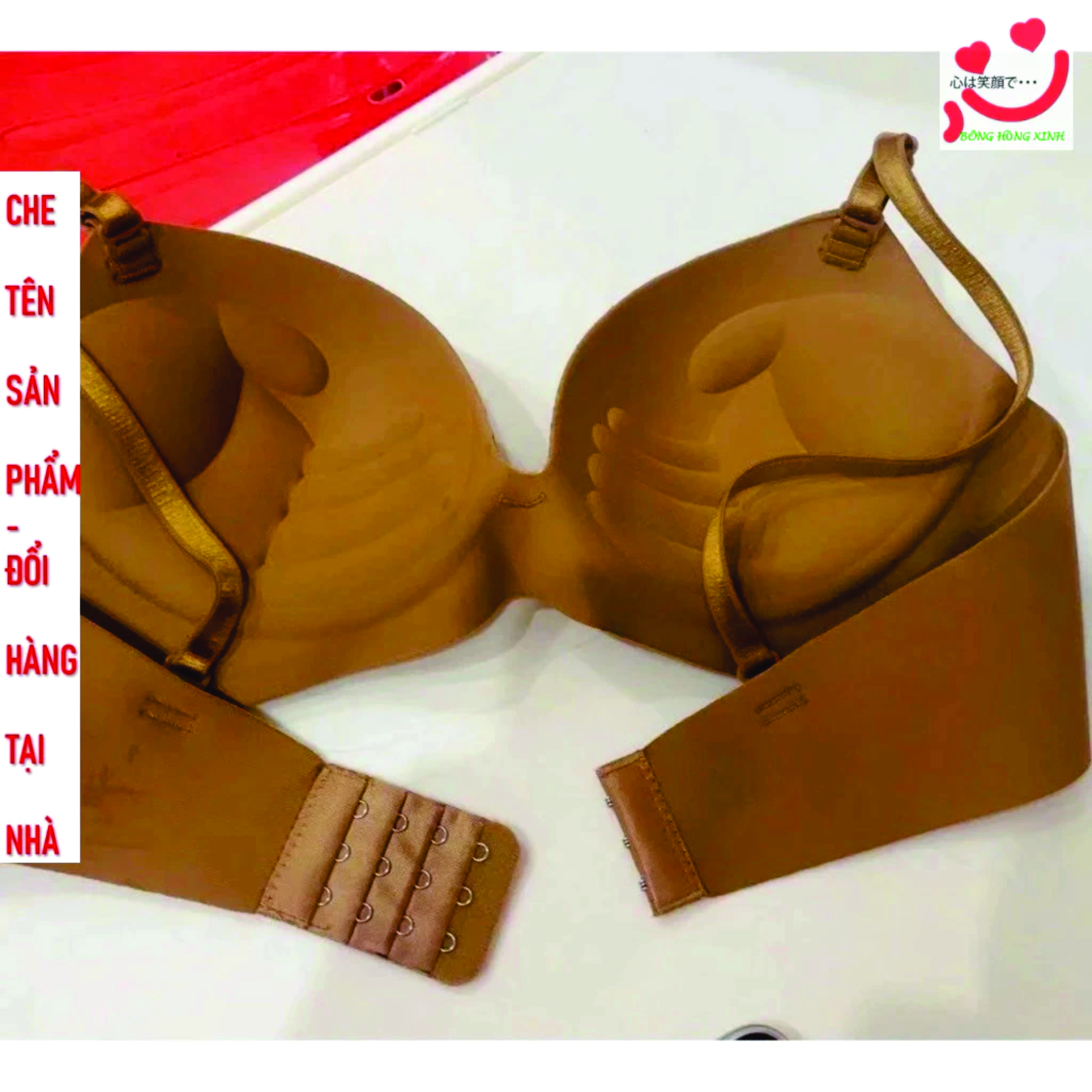 Combo 3 Áo ngực nâng ngực mút bàn tay tạo khe GOM UNDER, áo lót chất su cao cấp thông hơi, thoáng khí tôn vòng 1 Màu Ngẫu Nhiên